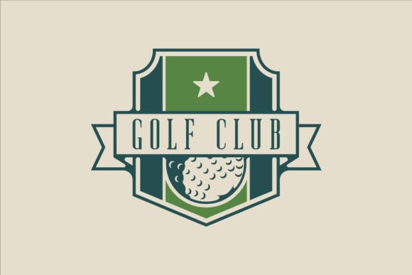 Golf Club Emblem Logo Vector Design