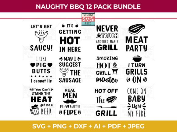 Grilling Graphics for Crafts