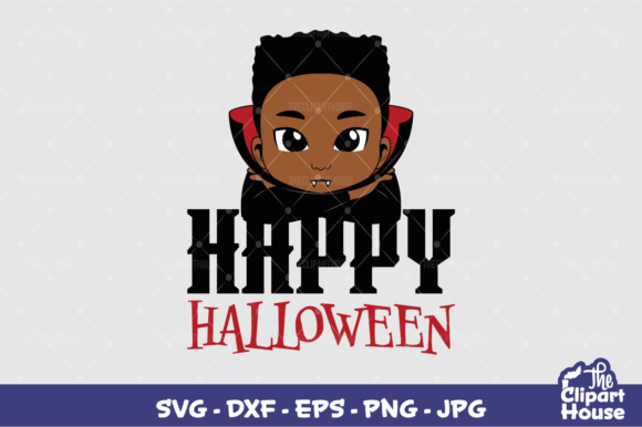 Happy Halloween Boy 2 Graphics for Crafts