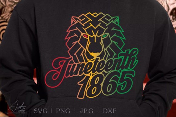 JUNETEENTH 1865 SVG CUT FILE: A Graphic Asset for Crafts and Branding