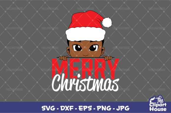 Merry Christmas Boy 2 Graphics for Crafts