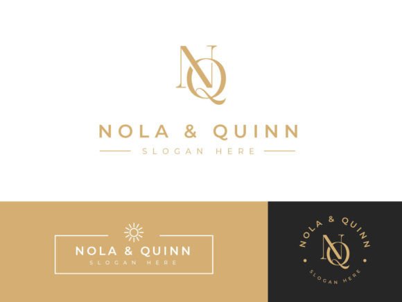 Premium Letter NQ Logo for Modern Graphics